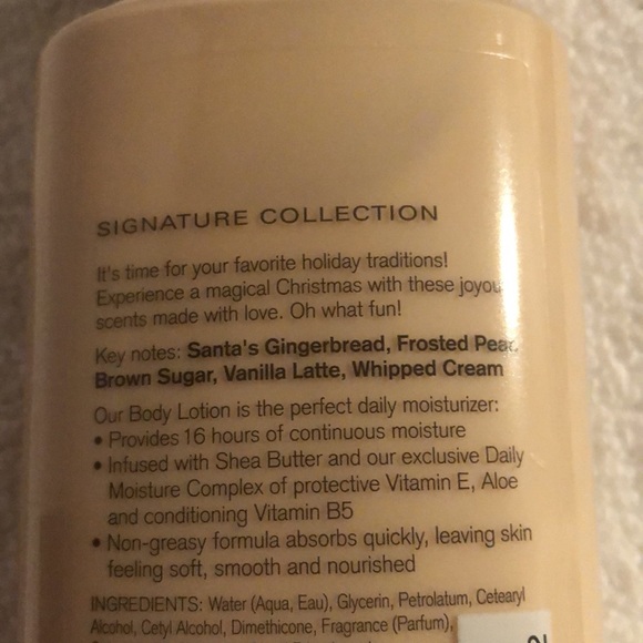 Bath & Body Works Gingerbread Latte moisturizer 8 fluid ounces. Never used. - Picture 2 of 3